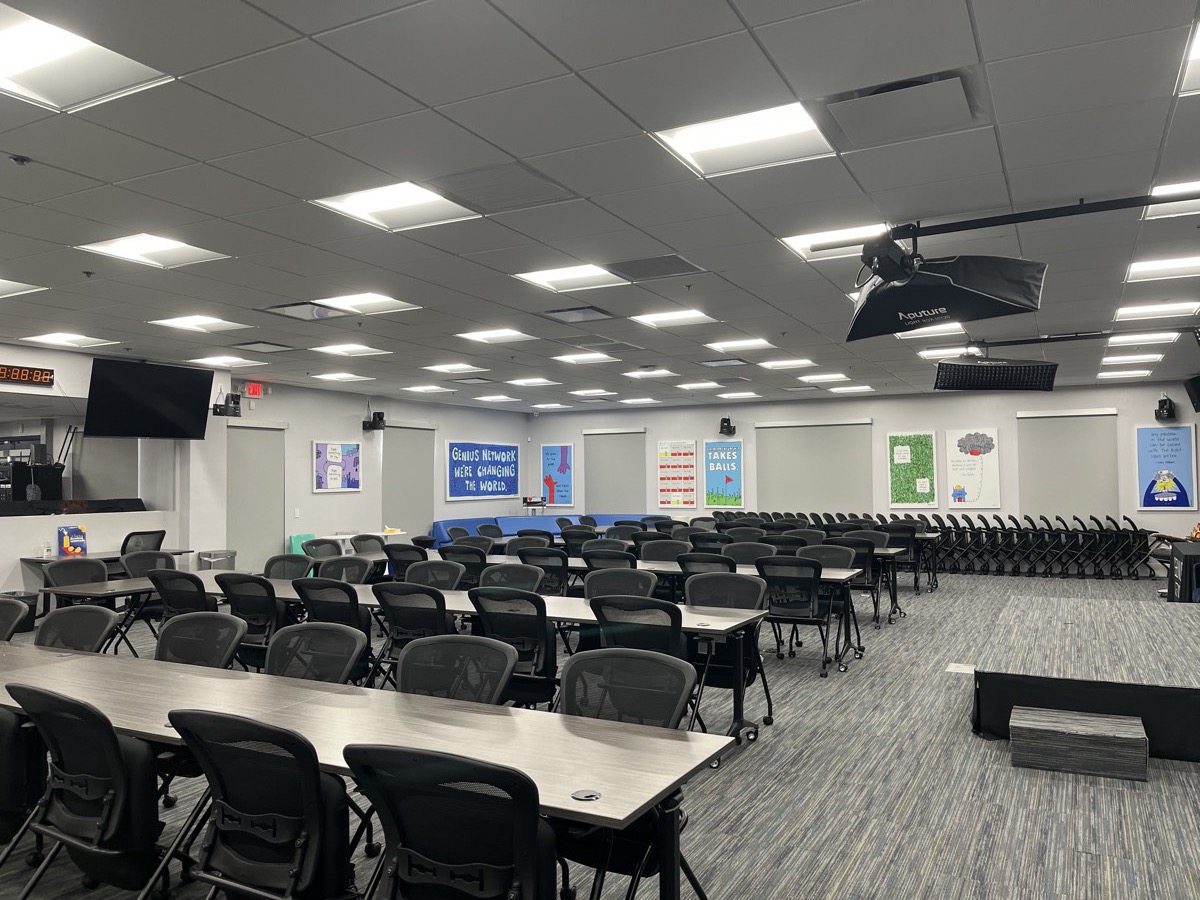 Main Room — Stage & Screen View